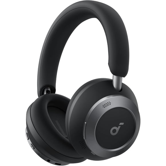 Soundcore by Anker Space One Pro Bluetooth Wireless FlexiCurve Over-Ear Headphones with Adaptive Active Noise Cancelling and Hi-Res Audio - Black