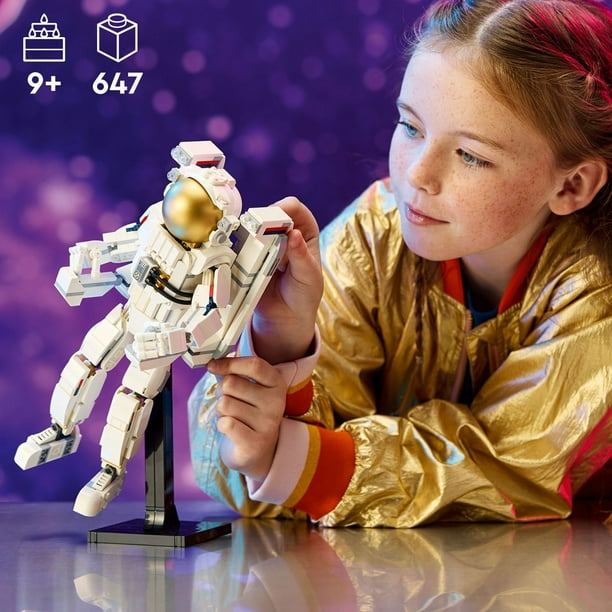 白ユニ3点セット LEGO Creator 3in1 Space Astronaut Toy Building Set, 647 pcs