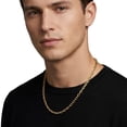 thumbnail image 4 of French Cable Link Chain 5mm Hollow in 14K Gold, 4 of 5