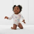 thumbnail image 2 of Member's Mark Baby 4-Pack Long Sleeve Organic Cotton Bodysuit, 2 of 10