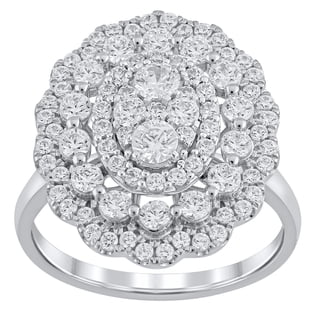 1.46 CT.T.W. Round Cut Diamond Ring in 14K Gold