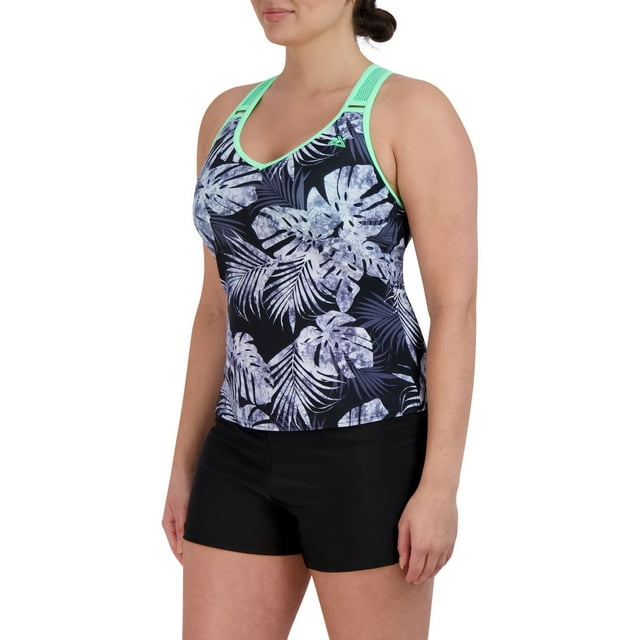 ZeroXposur Ladies O-Ring Action Tankini Swimsuit