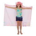 thumbnail image 3 of Kids Character 100% Cotton Hooded Towel With Hand Pockets, 3 of 8