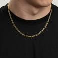thumbnail image 5 of Lite Figaro Necklace in 14K Yellow Gold, 5 of 5
