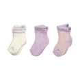 thumbnail image 1 of Barefoot Dreams Baby 3-Pack CozyChic Lite Sock, 1 of 4