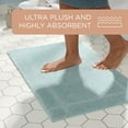 thumbnail image 5 of Town & Country Everyday Ultra Plush Solid Tufted Border Bath Mat 20"x32", 5 of 10