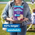 thumbnail image 6 of Smucker's Uncrustables Peanut Butter and Grape Jelly Sandwiches, Frozen, 18 ct., 6 of 9