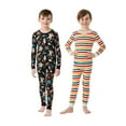 thumbnail image 1 of Member's Mark Toddler & Boys 4-Piece Organic Cotton Pajama Set, 1 of 9