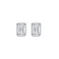 thumbnail image 2 of Lab Created Fancy Cut Diamond Stud Earrings in 14K Gold, 2 of 6