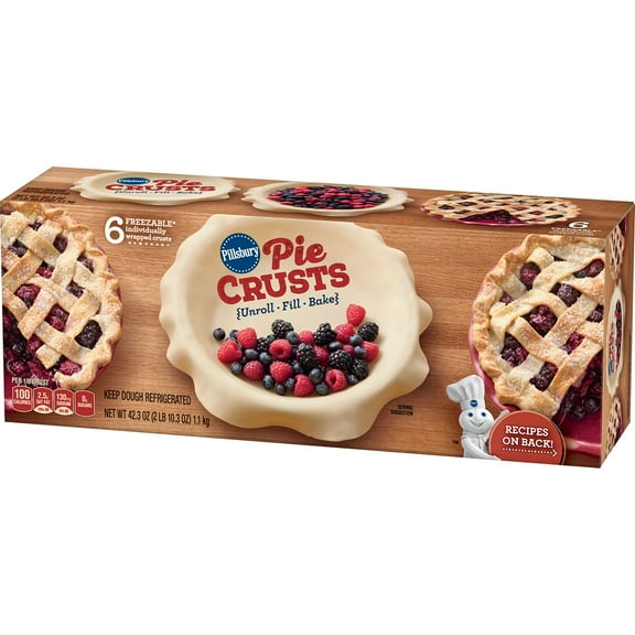 Pillsbury Rolled Pie Crust, 6 ct.