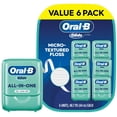thumbnail image 1 of Oral-B Glide All-In-One Mint Flavor Dental Floss, 44 m, 6 pk., 1 of 9