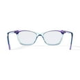 thumbnail image 5 of Free Country FCG008 Teal Cat Eye Shaped Eyeglasses, 5 of 5