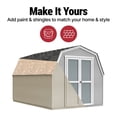 thumbnail image 15 of Handy Home Products Barn 8' x 12' Outdoor Wooden Shed, Choose Installation, 15 of 16