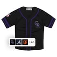 thumbnail image 3 of Colorado Rockies Youth Jersey, 3 of 4