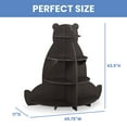 thumbnail image 3 of Delta Children Bear Shaped Bookcase, Brown, 3 of 9