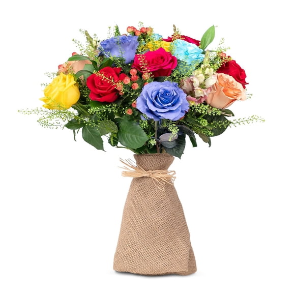 Member's Mark Mother's Day Farm Fresh Rose Bouquet, 28 stems, choose color