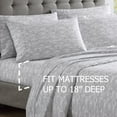thumbnail image 4 of Social Standard by Sanctuary Recycled Polyester Sheet Set (Assorted Colors and Sizes), 4 of 9