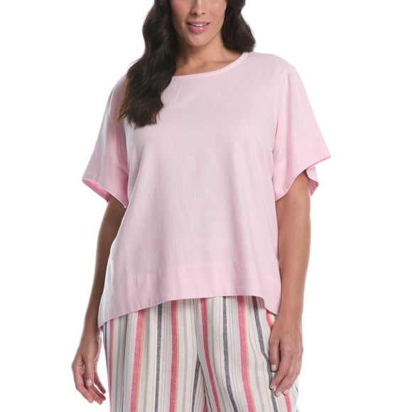 Rafaella Women's Linen Blend Top