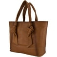 thumbnail image 2 of Frye Nora Knotted 100% Genuine Leather Women's Tote Shoulder Bag, 2 of 7