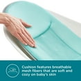 thumbnail image 2 of Contours Oasis 2-in-1 Comfort Cushion Baby Bath Tub, 2 of 14