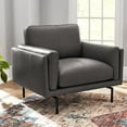 thumbnail image 1 of Member's Mark Asher Modern Leather Chair, Assorted Colors, 1 of 9