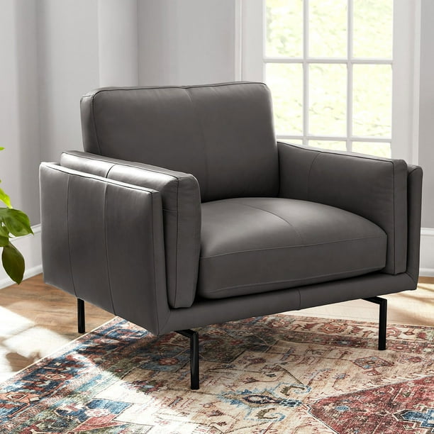 Member's Mark Asher Modern Leather Chair, Assorted Colors