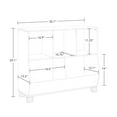 thumbnail image 6 of RiverRidge Kids Catch-All 35" Toy Organizer with Cubbies and Two 5" Fabric Bins, 6 of 7