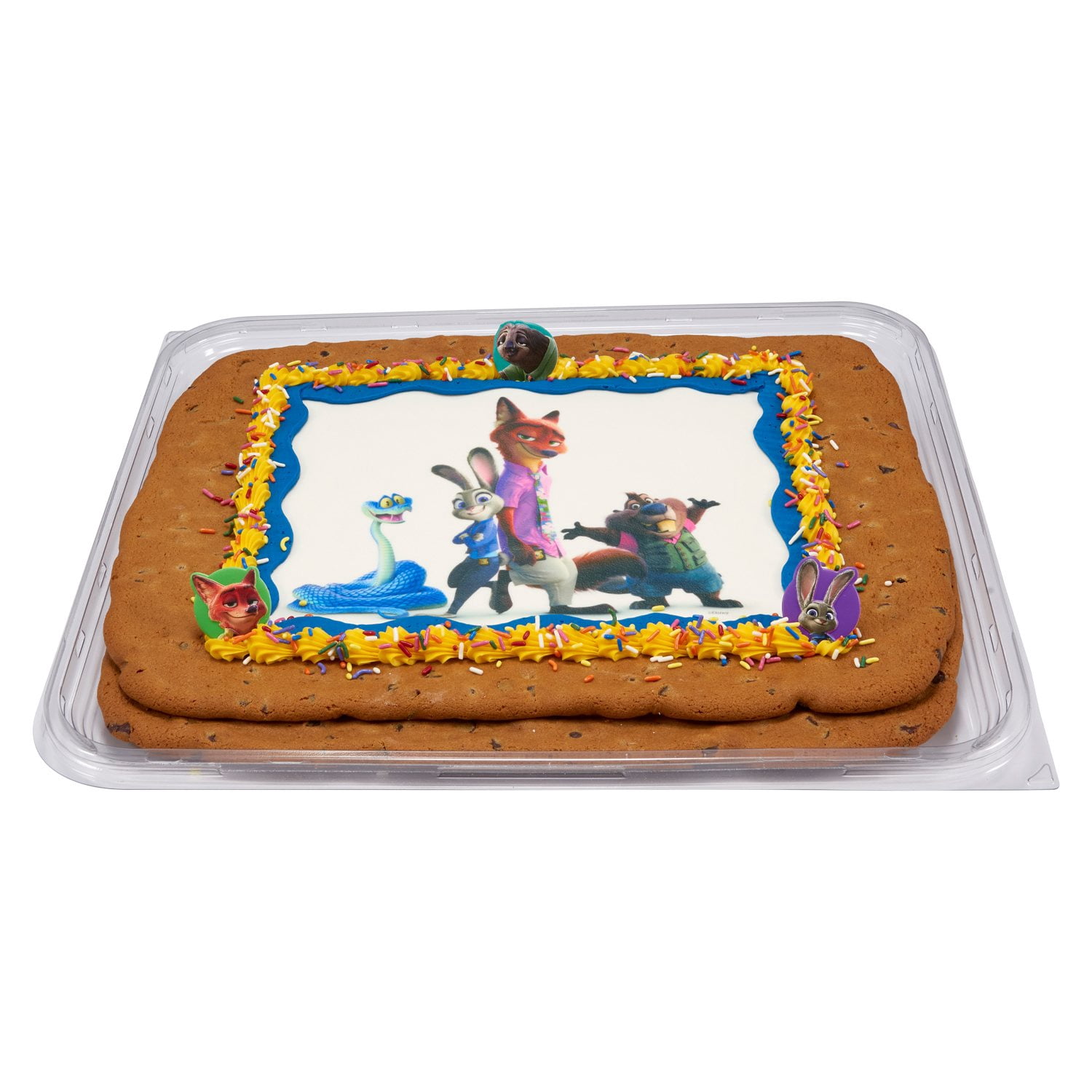 Zootopia 2 Half Sheet Cookie Cake