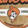 thumbnail image 4 of YouTheFan Oklahoma State Cowboys 17"x12.5" 3D Multi-Layered Fan Cave Sign, 4 of 5