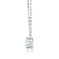 thumbnail image 3 of Lab Created Solitaire Diamond Pendant Necklace in 18K Gold, 3 of 7