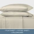 thumbnail image 4 of Aireolux 600 Thread Count 100% Cotton Sateen Wrinkle-Resistant Sheet Set, Assorted Sizes, 4 of 9