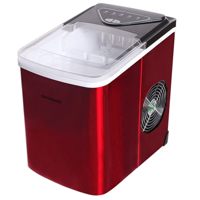 Frigidaire Stainless-Steel 26-lb. Bullet-Shaped Ice Maker