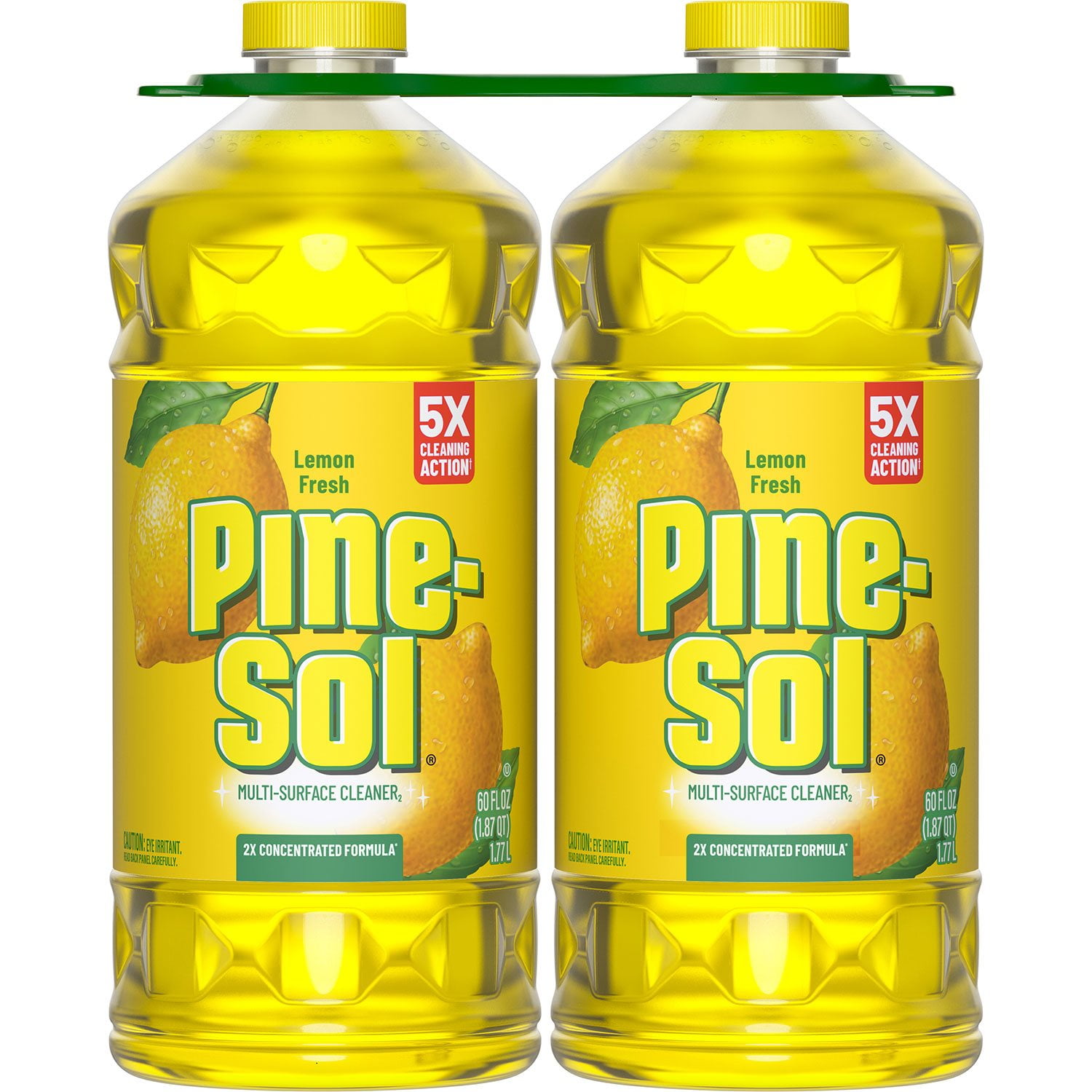 Pine-Sol Multi-Surface Cleaner, Lemon Scent, 2 ct., 120 fl. oz