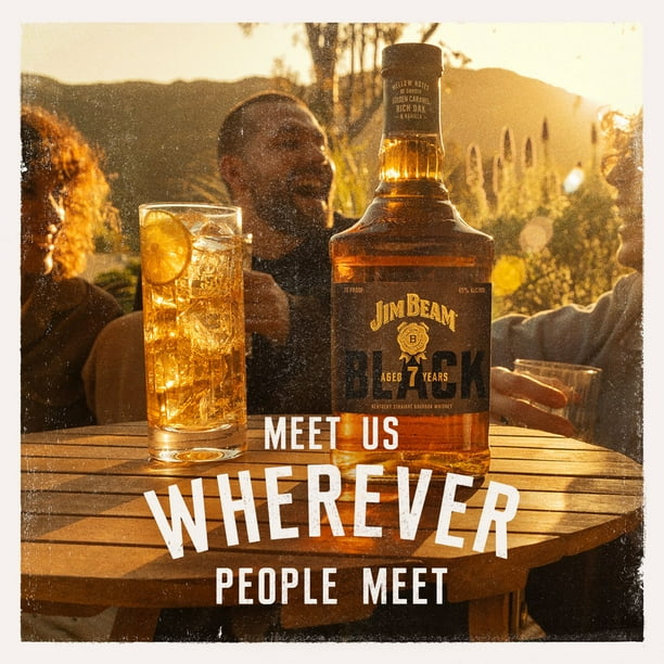 Jim Beam Black 7 Year Old Bourbon Whiskey, 750 ml - Samsclub.com