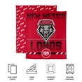 thumbnail image 6 of Logo Brands New Mexico Lobos 60"x70" Super Plush Blanket, 6 of 7