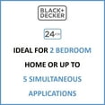 thumbnail image 2 of Black + Decker BD Tankless Electric Water Heater(Various Kilowattage), 2 of 9