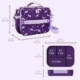 thumbnail image 3 of Bentgo 2-Piece Kids Snap & Go Lunch Set: Leak-Proof Lunch Box & Deluxe Insulated Lunch Bag, 3 of 6