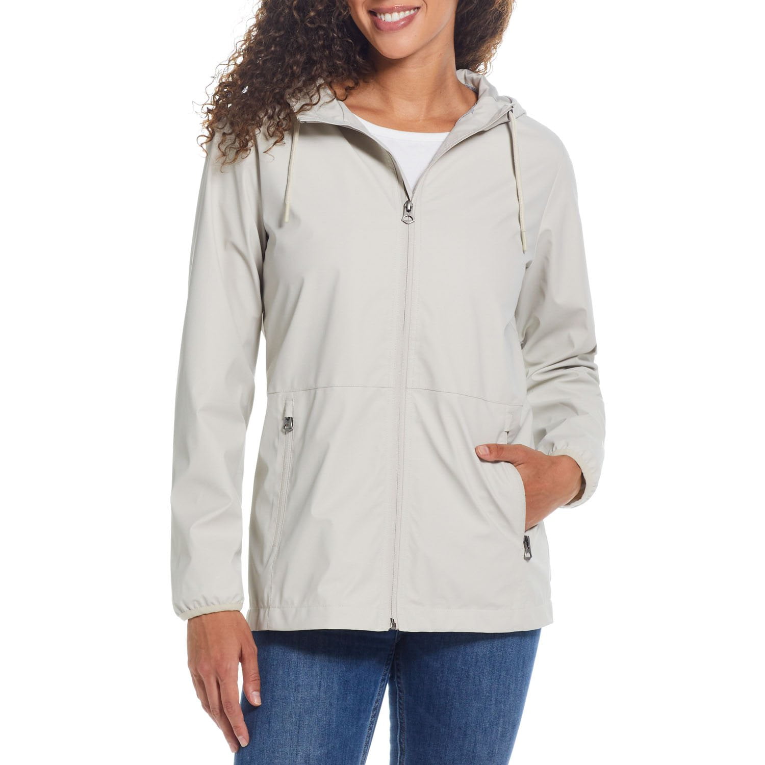 Windbreaker Jacket Women Casual Long Sleeve Of Hooded Trench Coa 並行輸入品 Vintage Casual Club Windbreaker Jacket Womens Small Blue Pink 80s 90s Full  Zip | eBay