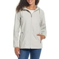 thumbnail image 1 of WP Weatherproof Women's Casual Lightweight Hooded Rain Jacket, 1 of 8