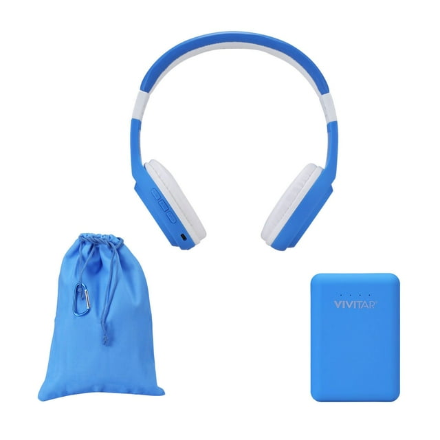 iVibe 2 in 1 Wireless Bluetooth Headphones and 5000 mAH Powerbank Kit