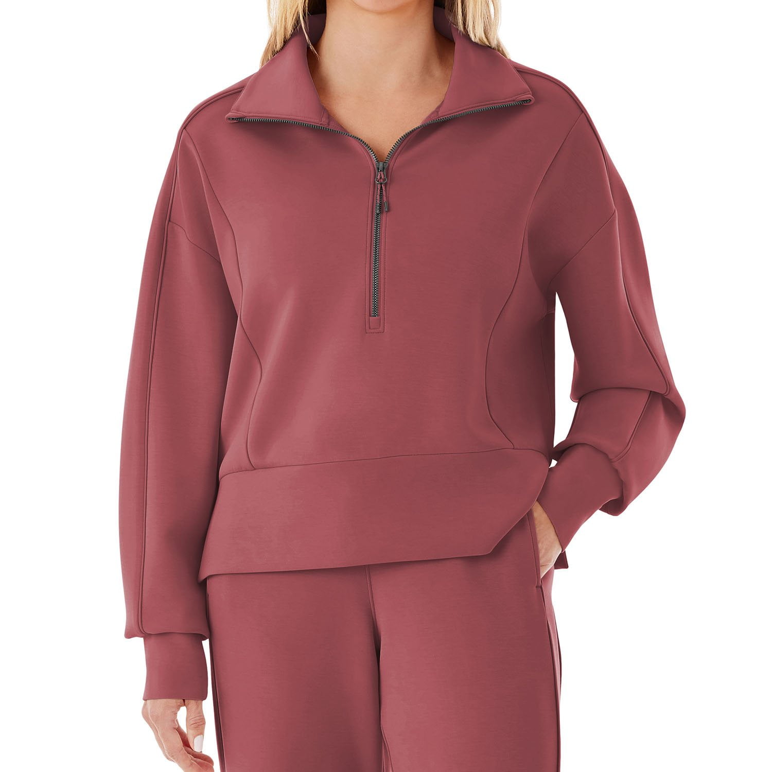 Member's Mark Women's Sandwash Half-Zip Pullover - Samsclub.com