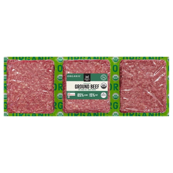 Member's Mark 85/15 Organic Grass Fed Ground Beef, priced per pound