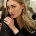 thumbnail image 7 of 6.96 CT. T.W. Diamond Tennis Bracelet in 14K Gold, 7 of 8