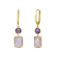 thumbnail image 2 of Multi-Gemstone Dangle Earrings in 14K Gold, 2 of 6