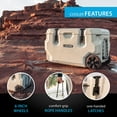 thumbnail image 5 of Lifetime 65 Quart High Performance Cooler with Wheels, 5 of 10