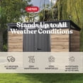 thumbnail image 17 of Keter 11' x 7' Signature Collection Resin Outdoor Shed, 17 of 21