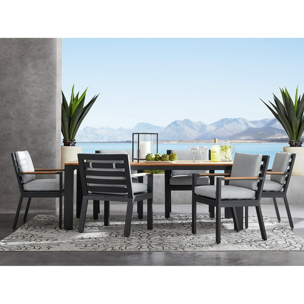 Member's Mark Vista Dining Set with Sunbrella Fabric, 7pc