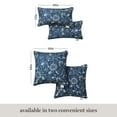 thumbnail image 9 of Martha Stewart Distressed Jacobean Indoor/Outdoor Decorative Pillow, Set of 2, Choose Size, 9 of 9