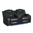 thumbnail image 1 of Society Den Amias Power Motion Loveseat with Power Headrest, and Console, 1 of 6