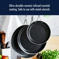 thumbnail image 6 of Henckels Capri Notte 10-Piece Nonstick Granitium Cookware Set, 6 of 11
